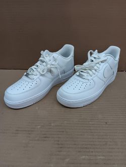 White Nike Air Forces