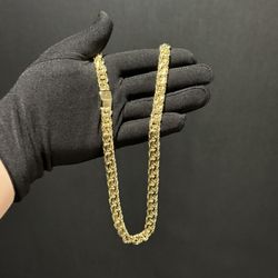 14K Gold filled chino link chain