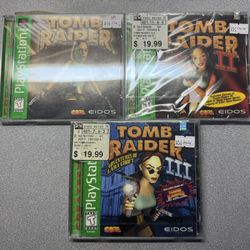 Tomb Raider Collection - Ps1, Sealed 