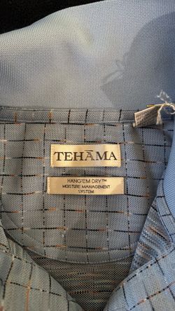 Tehama Hang’Em Dry moisture-management golf polo-XL