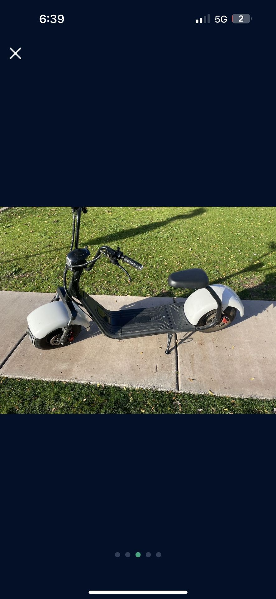 iBike Phat Tire Scooter