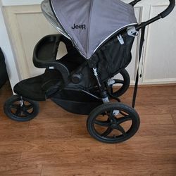 Jeep Baby Stroller With Snack Tray 