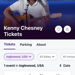 Kenny Chesney Sofi 7/20 Sandbar 