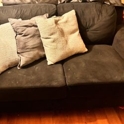 2 Black Couch