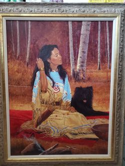 John deMott, John Carson Artwork Amazing! Willing To Trade For A Car, Truck, Stock.. Bitcoin.. Whatever Has The Same Value