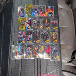 Marvel Xmen Topps Chrome Trading Cards