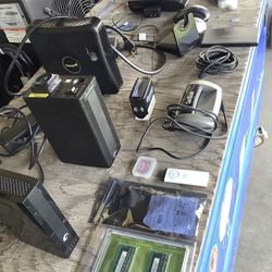 Hard Drive And Router And More 
