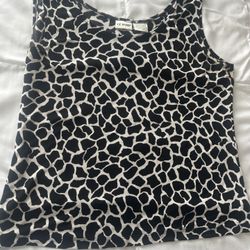 Women's Sleeveless Liz Baker Knit Medium Top