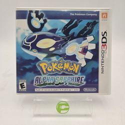 Pokemon Alpha Sapphire (Nintendo 3DS, 2014)