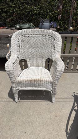 Wicker chair