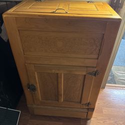 1920’s Ice Chest/ Cooler; Wood Frame