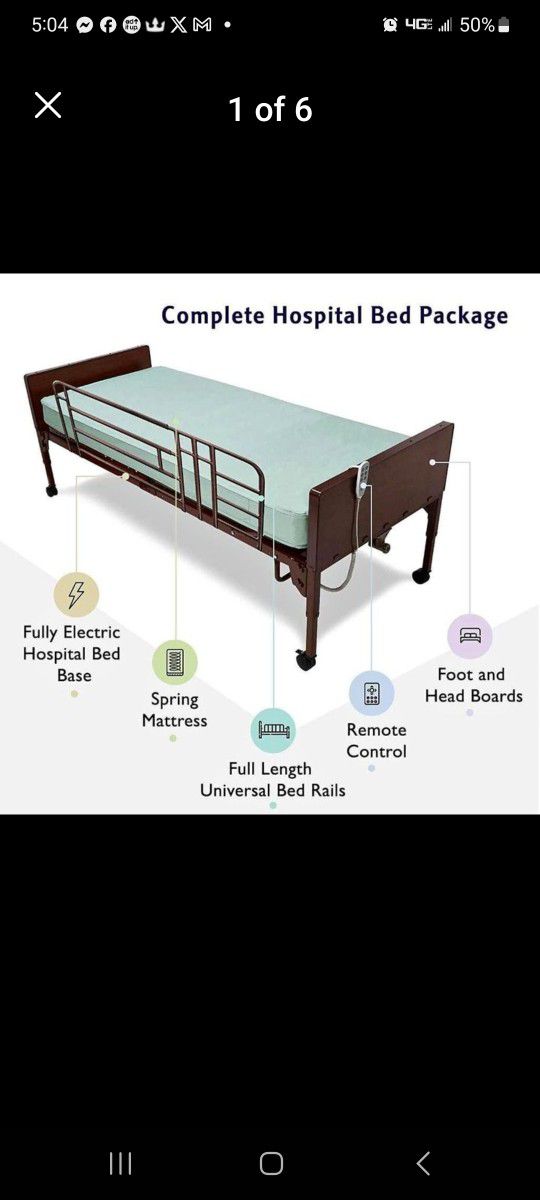 Hospital Bed New 
