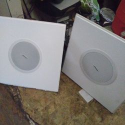 Bose FreeSpace DS 40F White Loudspeakers Mount Ceiling Speakers x2