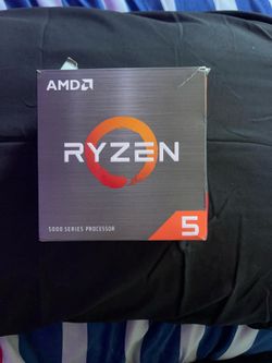 AMD Ryzen 5 5500 6-Core, 12-Thread Unlocked Desktop Processor with Wraith Stealth Cooler