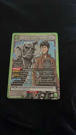 Bertholdt Hoover Colossal Titan SR Trading Card