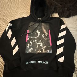 OFF WHITE MIRROR MIRROR Caravaggio (Limited Edition) - Size Med - MEN'S Hoodie 