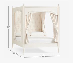 Full bed frame White NOmattress