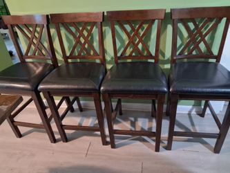 4 counter height barstools cash only 100 for all