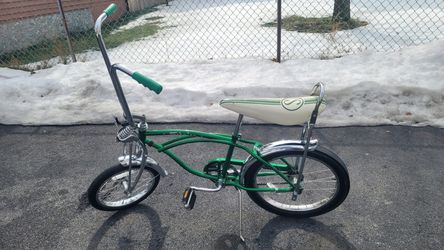 REPRO SCHWINN BRIGHT STINGRAY GREEN KRATE 20 INCH LIMITED EDITION 
BICYCLE