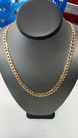 PRE-OWNED 10K 24inch 7.8mm Hollow Chian (CASH ONLY, NON NEGOTIABLE)  18 Grams