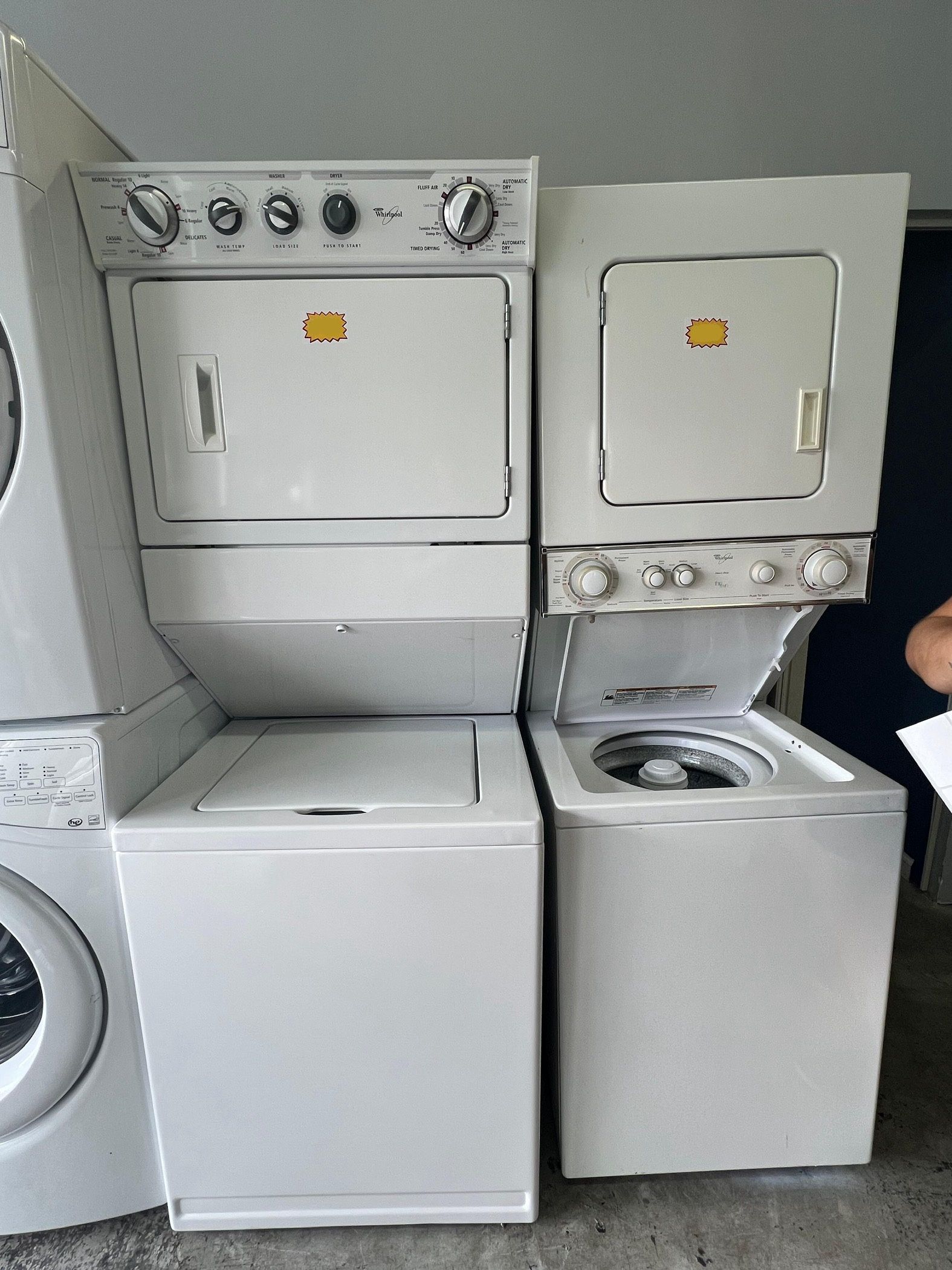 Stackable Washer And Dryer Set