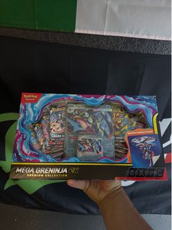 Pokemon Mega Greninja EX Premium Collection Box Factory Sealed