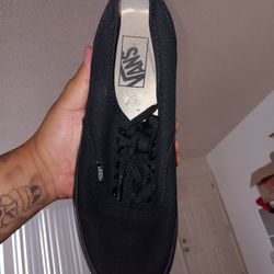 Black Vans 