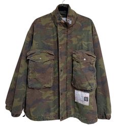  Maison MIHARA YASUHIRO Camouflage Unisex Jacket 