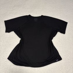 Patagonia Women Black Capilene Cool Trail Shirt 