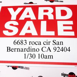 Yard Sale