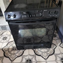 Whirlpool Slide In, Glass Cooktop, Electric Range