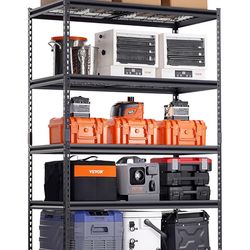 VEVOR Storage Shelves, 3000 lbs, 5 Tier Heavy Duty Garage Shelving