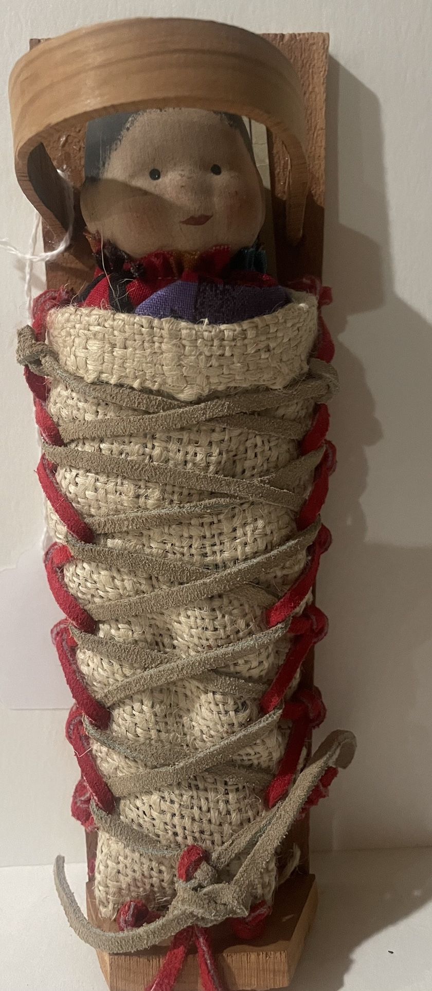 Baby Native American Navajo Papoose Cradleboard