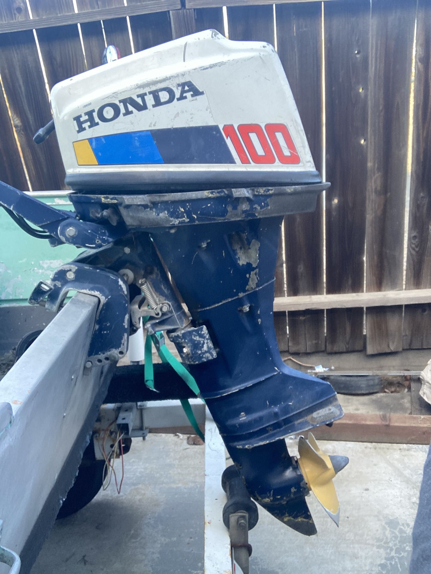 Honda 100 10hp Boat Motor