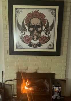 Fare Thee Well ‘Grateful Dead’ Framed PROP Poster “The Conners” Show 48”x48” P/U in Northridge