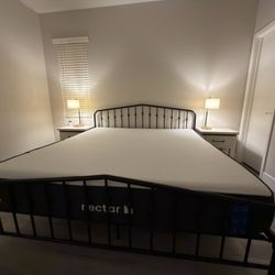 Nectar King Size Bed With Metal Frame