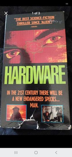 Hardware the movie on vhs(cult classic!)