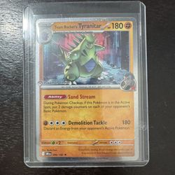 Team Rockets Tyranitar Pokemon Center