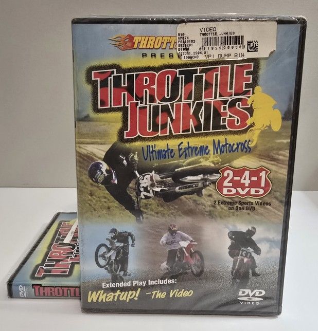 Throttle Junkies Ultimate Extreme Motocross Whatup Video Motorcycle DVD