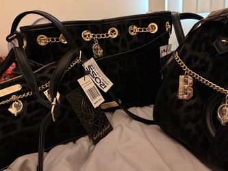 baby phat leopard purse