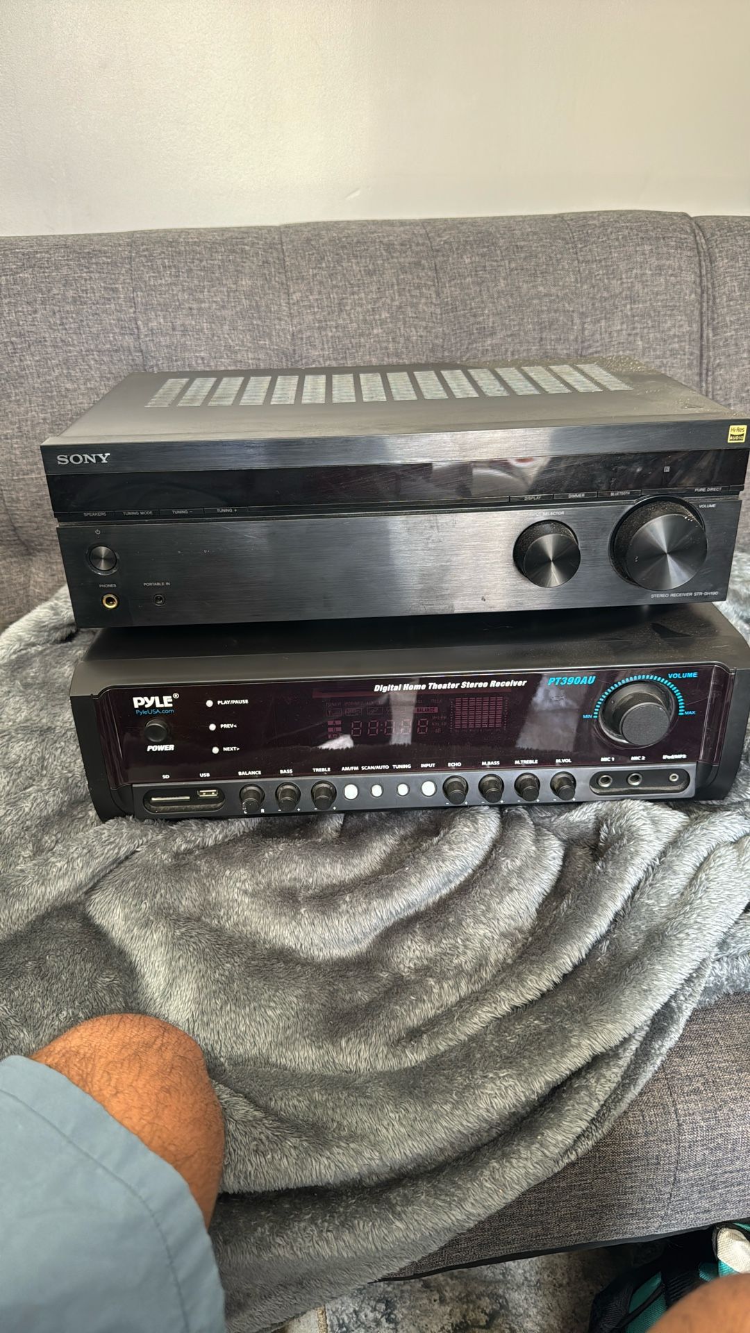 Sony/pyke Audio Stereo Receivers