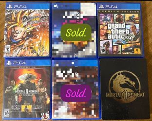 Games for PS4.