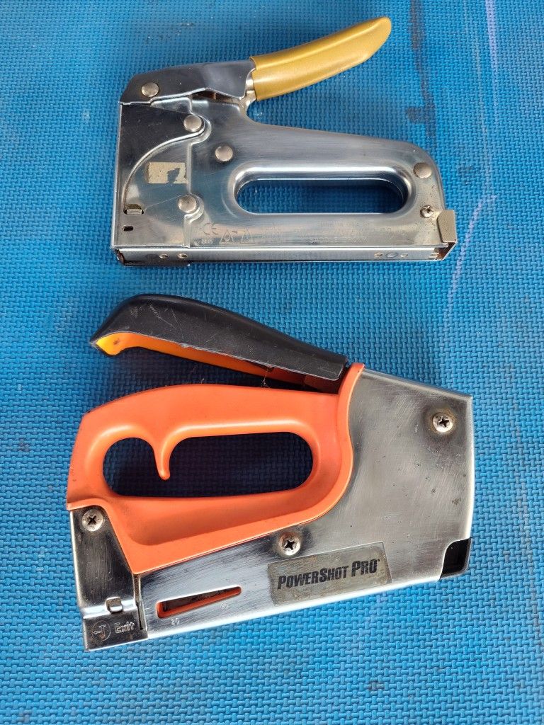 $15 firm, yes, it's available, pair of T50 stablers Models T50pbn and PowerShot Pro Model 8000, work, use T50 staples. The Pro 8000 alone retails for