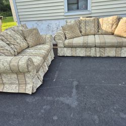 Couch And Love Seat 