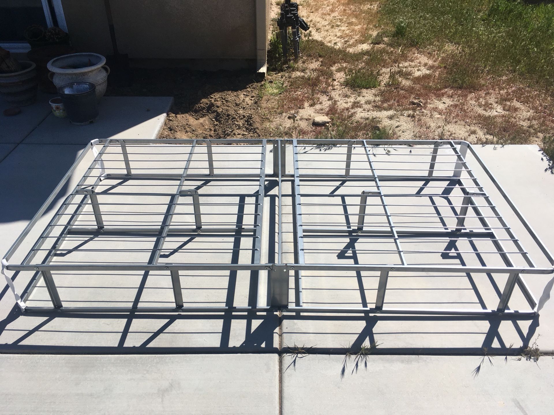 Metal, Twin Size Bed Frame