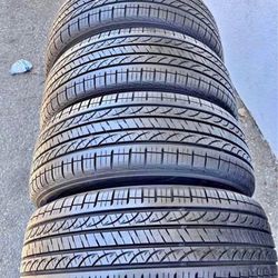 205/55r16 Yokohama Tires Cón 80% De Vida Las 4 