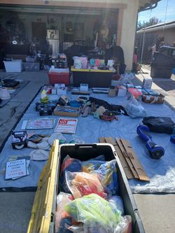 Lots of stuff for sale