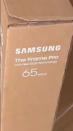 Samsung - 65” Class LS03FW The Frame Pro Series Neo QLED 4K UHD Art Mode SamsungVision AI Smart TV w/ Wall Mount