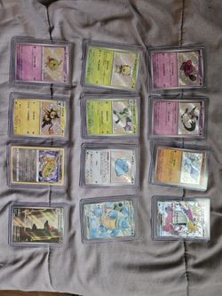 English And Japanese Pokémon Cards