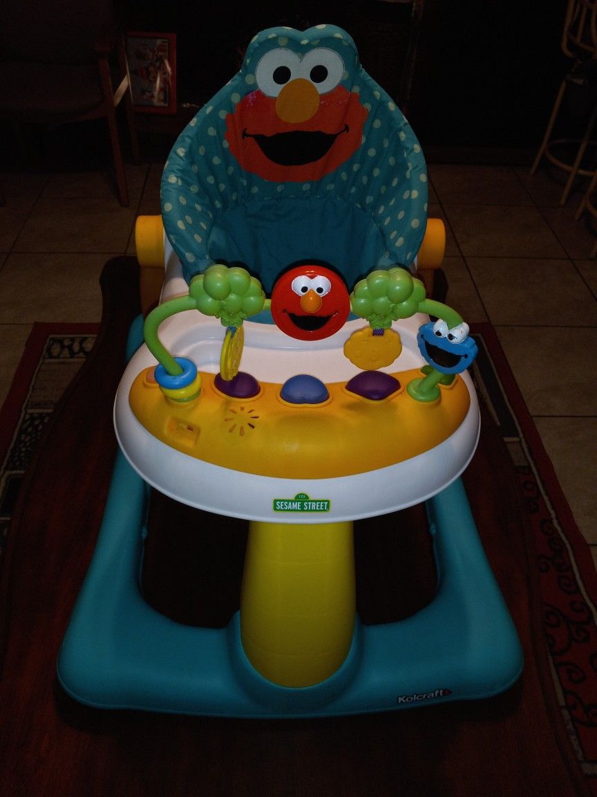 Kolcraft Sesame Street Elmo 2 In 1 Walker
